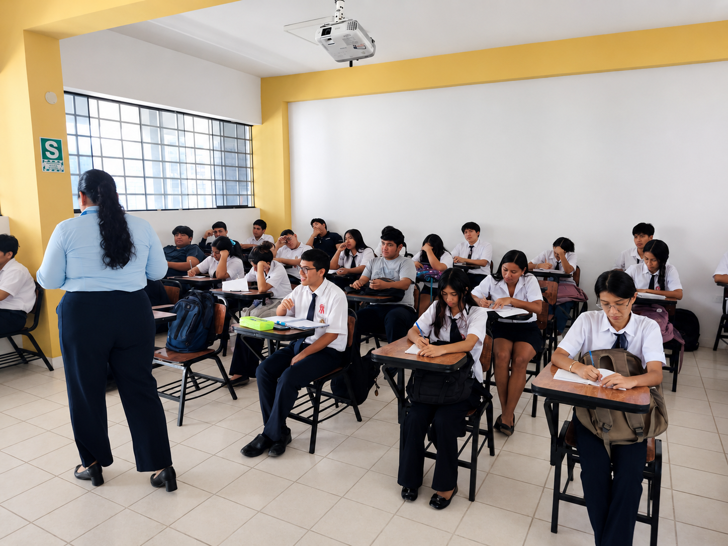 Postulantes y estudiantes en proceso de admisión